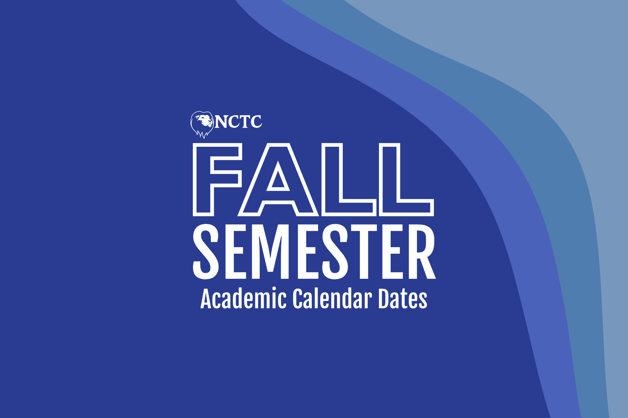 Fall Semester Calendar Tile